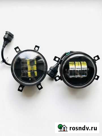 LED птф противотуманные диодные фары Рено Форд Орехово-Зуево - изображение 1