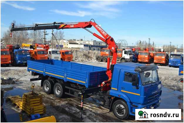 КамАЗ 65115 с КМУ, 2021 Южно-Сахалинск - изображение 1