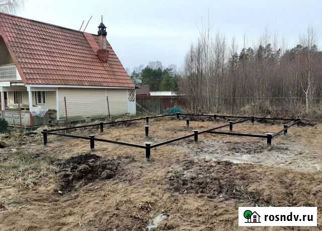 Винтовые сваи под ключ Фундамент на винтовых сваях Мга - изображение 1