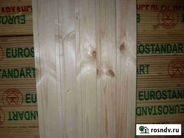 Евровагонка. Доска пола (шпунт). Блок. Имитация Кумены - изображение 1