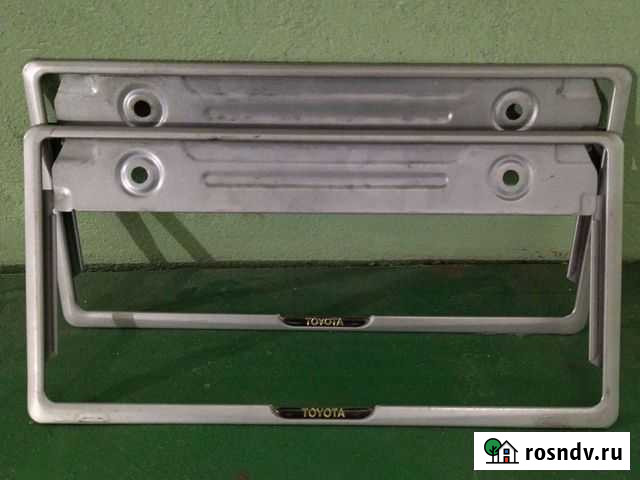 Рамка для номера квадратная Ангарск - изображение 1