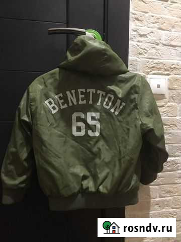 Куртка benetton для мальчика Москва - изображение 1