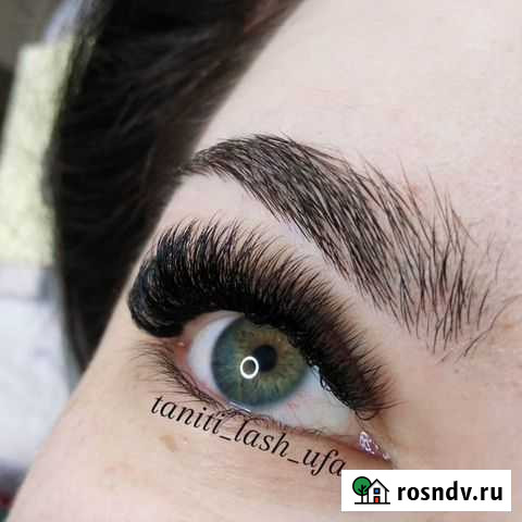 Наращивание ресниц.Услуги бровиста Уфа - изображение 1