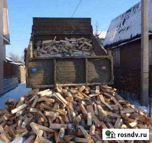 Дрова березовые колотые Омск