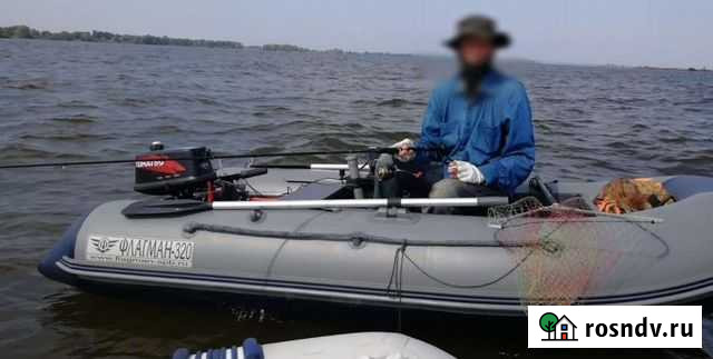 Лодка пвх флагман 320 нднд и мотор tohatsu 5 2t Альметьевск - изображение 1
