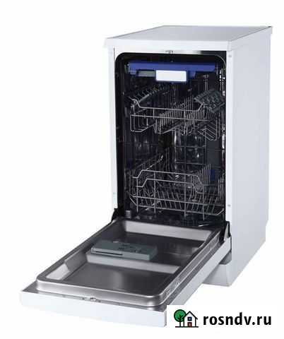 Посудомоечная машина узкая Новая черная/ белая Ростов-на-Дону - изображение 1