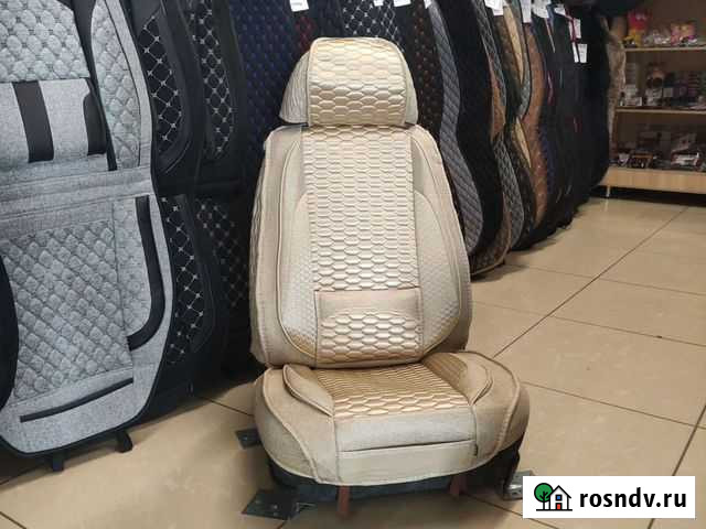 Чехлы из Холлофайбера универсальные на весь салон Рубцовск - изображение 1