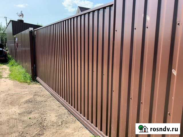 Откатные ворота Черноголовка - изображение 1