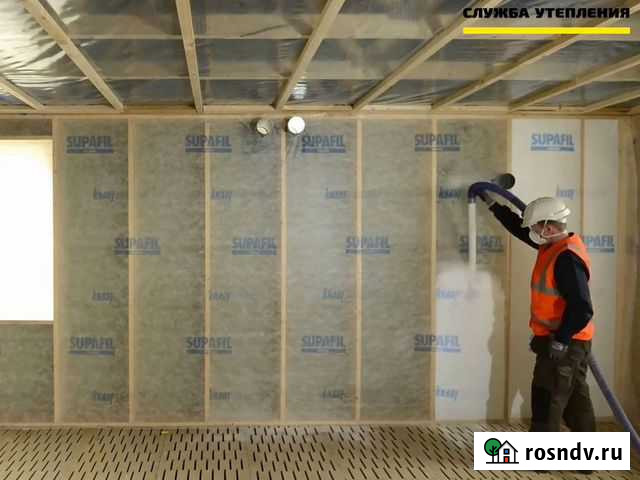 Задувная минвата для утепления потолков Нариманов - изображение 1