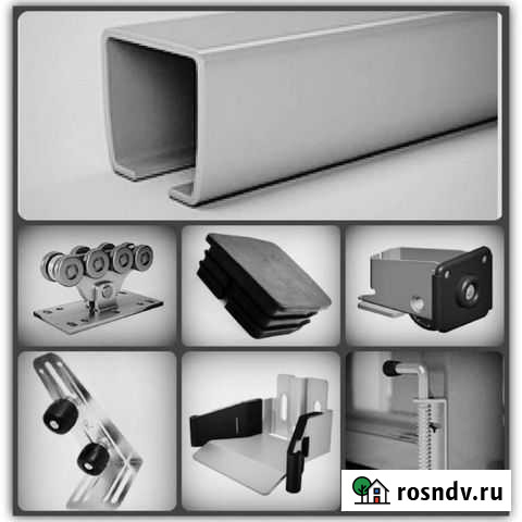 Комплект для откатных ворот Алютех Ржев - изображение 1