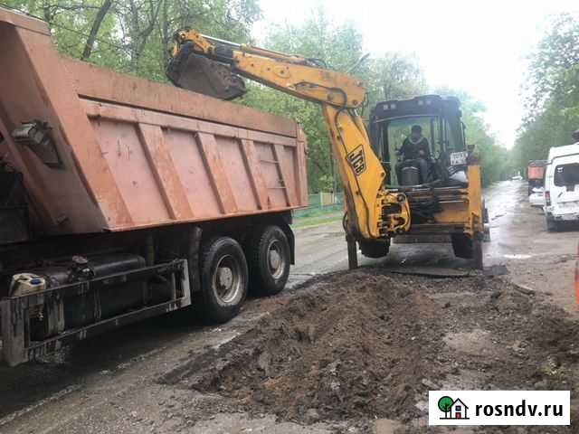 Аренда экскаватор погрузчик, планировка, Благоустр Пермь - изображение 1