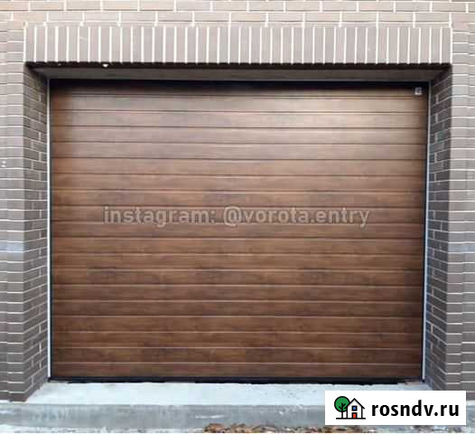Гаражные секционные ворота Ассиновская - изображение 1