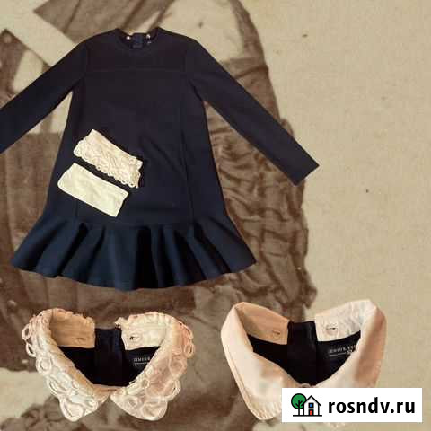 Школьное платье 134 Москва - изображение 1