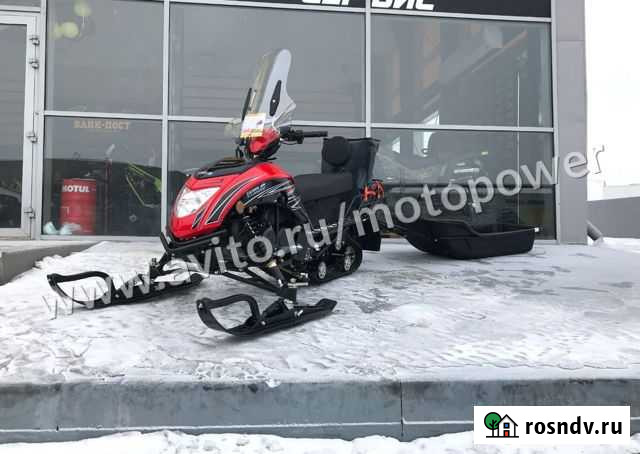 Снегоход Wels 200 RS Long (красный) Калининград - изображение 1