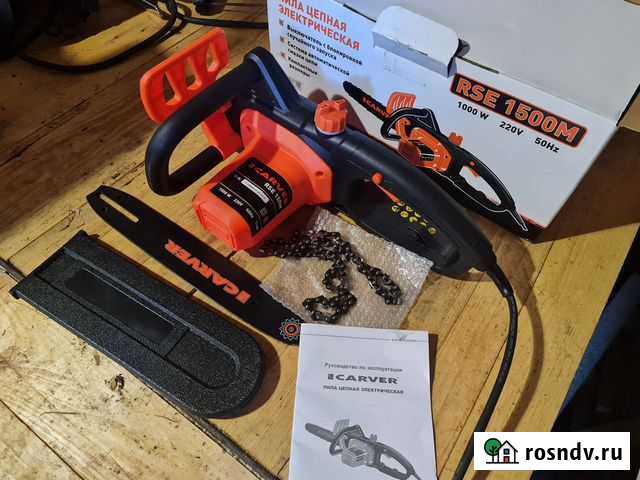 Электропила Carver RSE 1500M Нефтекамск - изображение 1