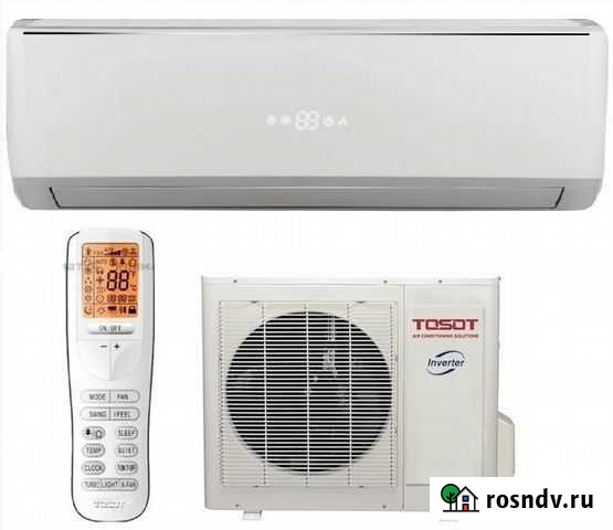 Кондиционер Tosot T24H-SLEu2/I Инвертор на 70м2 Краснодар - изображение 1
