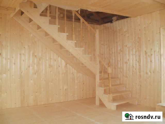 Деревянные лестницы на заказ Нюксеница - изображение 1