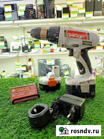 Аккумуляторная дрель-шуруповерт интерскол да-14.4Э Анжеро-Судженск - изображение 1