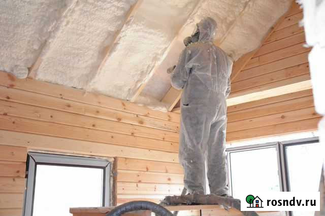 Бесшовное утепление ппу. Заливка между стен Йошкар-Ола - изображение 1