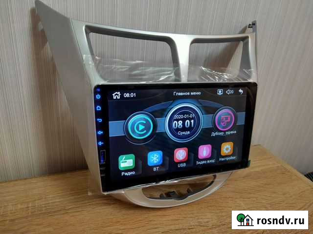 Магнитола на Хендай Солярис Губкин - изображение 1