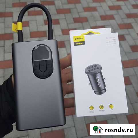 Автомобильный насос/компрессор Baseus Урус-Мартан - изображение 1