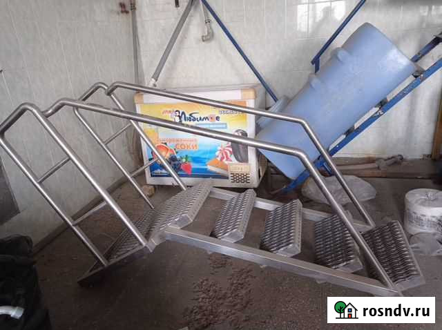 Лестница из нержавейки Грэсовский - изображение 1