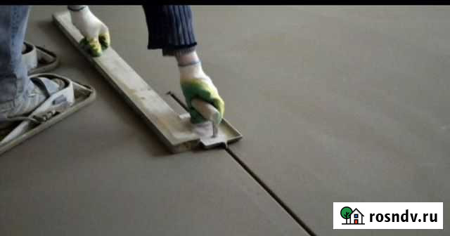 Стяжка пола Алхан-Кала - изображение 1