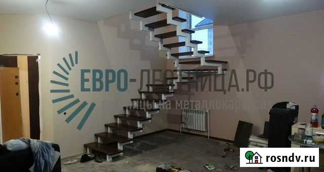 Лестница с поворотом на 180 Бирск - изображение 1