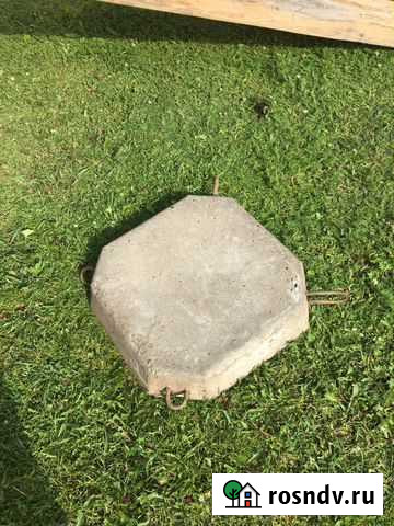 Продам бетонные блоки 500*500*100 Богашево - изображение 1