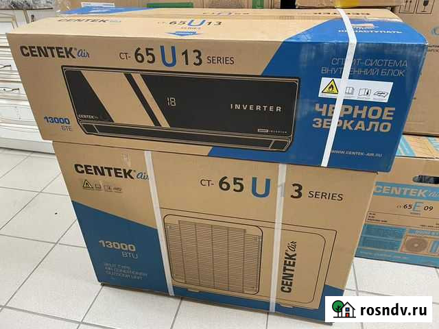 Кондиционер Centek U13 Инверторный до 38 кв.м Уфа - изображение 1