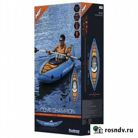 Лодка надувная cove champion 275 81 см арт 65115 Мытищи - изображение 1