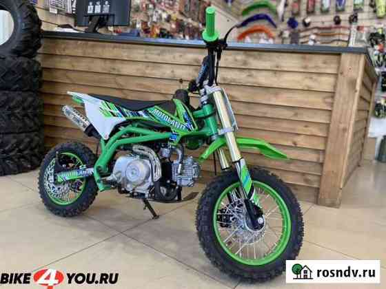 Мотоцикл Кросс Motoland CRF10 (2021 г.) зеленый Воронеж