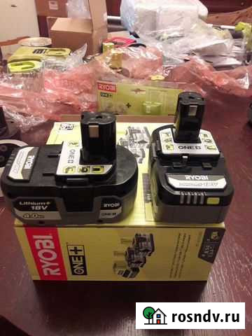 Ryobi 4 ампера новый образец Хасавюрт - изображение 1