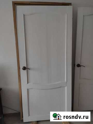 Дверь входная деревянная с коробкой Тихвин - изображение 1