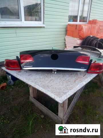 Крышка багажника passat B7 Пролетарий - изображение 1