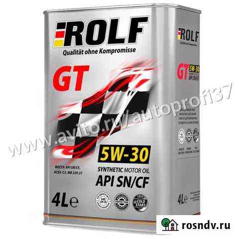 Масло моторное rolf GT 5W-30 4л Иваново