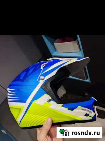 Мотошлем детский HJC кроссовый для квадроцикла Долгопрудный - изображение 1