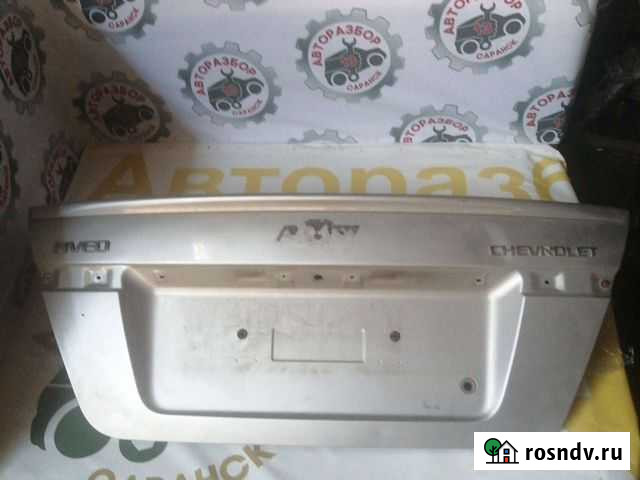 Крышка багажника Chevrolet Aveo T250, седан Саранск - изображение 1