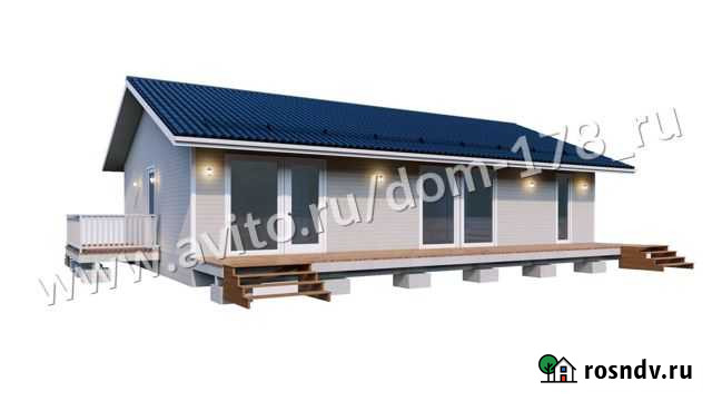 Зимний дом Стор 104м2 с террасой. Для пмж Мурино - изображение 1