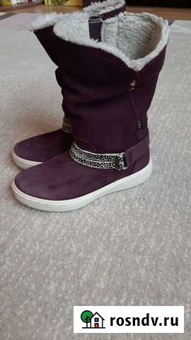 Детские сапоги ecco 28 демисезонные Москва - изображение 1