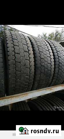 Грузовые шины б/у 245/70.19,5 Батайск - изображение 1