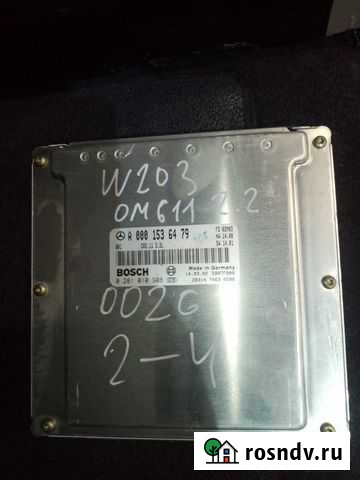 Блок управления двигателем (эбу) Mercedes W203 Островцы - изображение 1