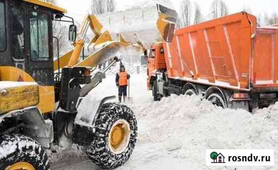 Вывоз снега, услуги самосвала Дмитров