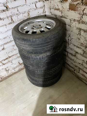 Литые диски r16 на BMW E46 Братск - изображение 1