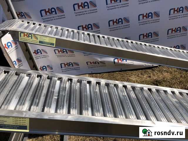 Трап из алюминия от производителя 3 метра Уренгой - изображение 1