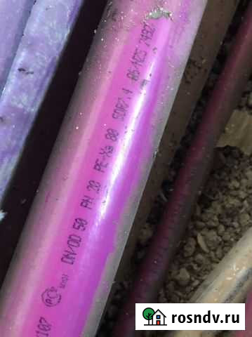 Труба rehau pink dn 50 Ленинградская - изображение 1