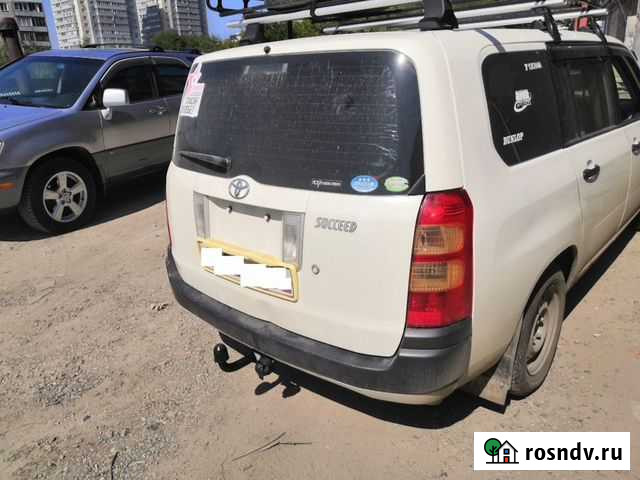 Фаркоп Toyota Succed Красноярск - изображение 1