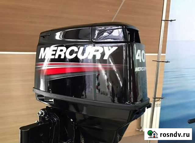 Лодочный мотор mercury40 Владивосток - изображение 1