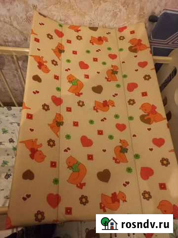 Пеленальная доска на кроватку Москва - изображение 1