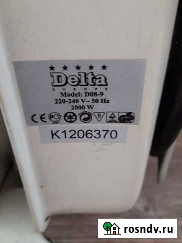 Маслянный обогреватель дельта Новороссийск - изображение 1